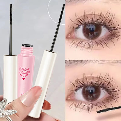 Ultra-Fine Brush - Silk Fiber Curling Mascara