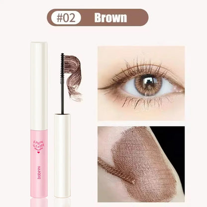 Ultra-Fine Brush - Silk Fiber Curling Mascara