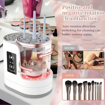 GlowSpin Pro – 3-in-1 Makeup Brush Cleaner & Dryer