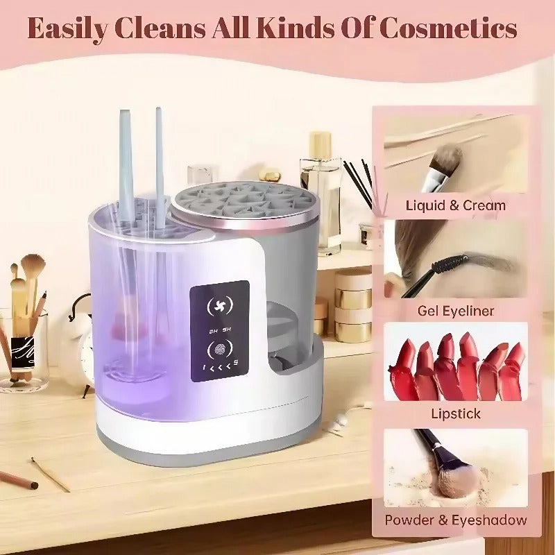 GlowSpin Pro – 3-in-1 Makeup Brush Cleaner & Dryer