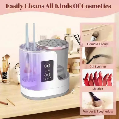GlowSpin Pro – 3-in-1 Makeup Brush Cleaner & Dryer